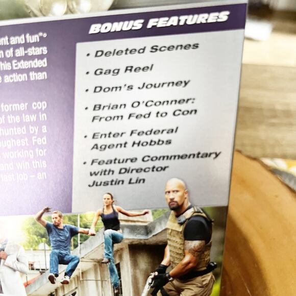 Fast Five: Extended Edition, Starring Vin Diesel & Paul Walker, New & Sealed! - Picture 5 of 7